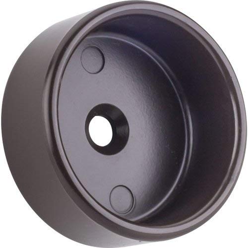 Hardware Resources M7345-ORB Dark Bronze Closed Knock-In Mounting Bracket for 1-5/16" Round Closet Rods
