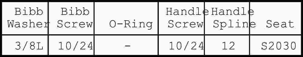 Pfister Model: 910-3740 Compression Stem for Multi Handle Tub Showers 910-3740