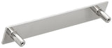 Amerock Cabinet Pull Polished Nickel 6-5/16 inch (160 mm) Center to Center Kamari 1 Pack Drawer Pull Drawer Handle Cabinet Hardware