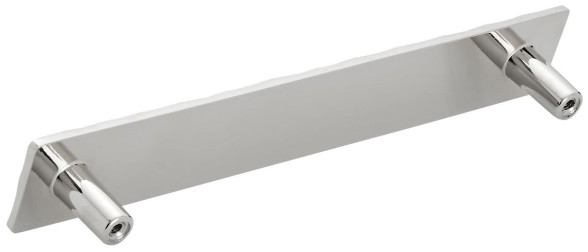 Amerock Cabinet Pull Satin Nickel 6-5/16 inch (160 mm) Center to Center Kamari 1 Pack Drawer Pull Drawer Handle Cabinet Hardware