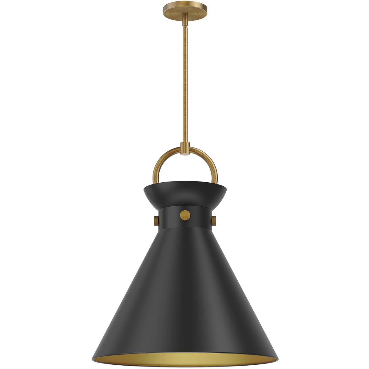 Alora PD412018AG EMERSON 18" PENDANT AGED GOLD E26 60W