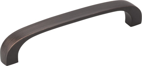 Elements 984-96DBAC 96 mm Center-to-Center Brushed Oil Rubbed Bronze Square Slade Cabinet Pull