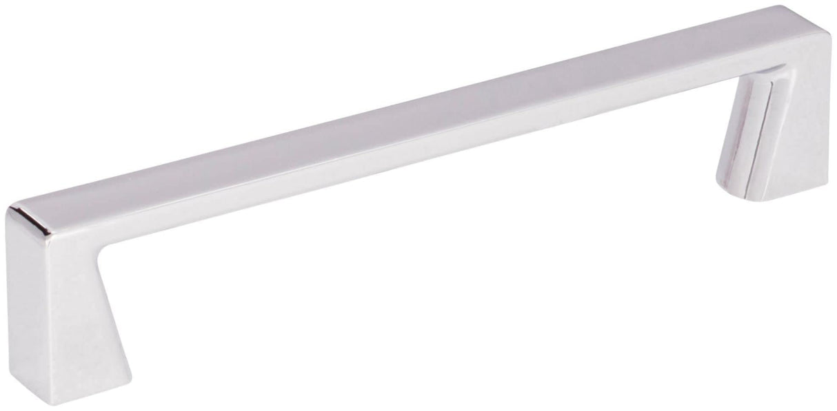 Jeffrey Alexander 177-128PC 128 mm Center-to-Center Polished Chrome Square Boswell Cabinet Pull