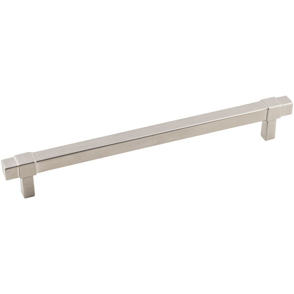 Jeffrey Alexander 293-192SN 192 mm Center-to-Center Satin Nickel Square Zane Cabinet Pull