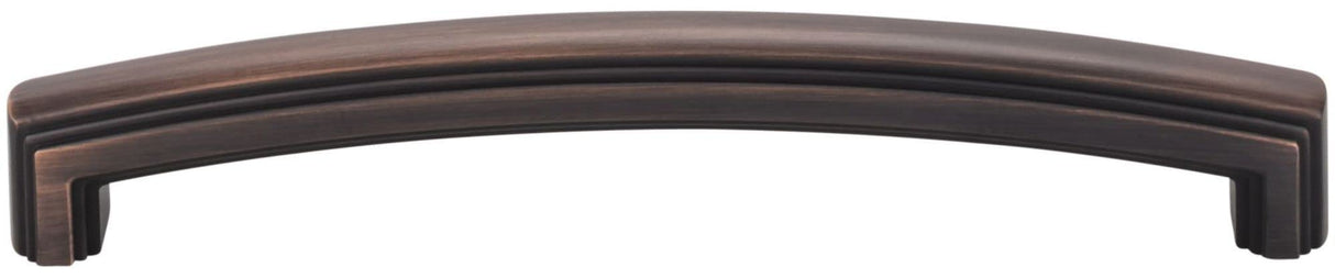 Jeffrey Alexander 519-160ABSB 160 mm Center-to-Center Antique Brushed Satin Brass Delgado Cabinet Pull