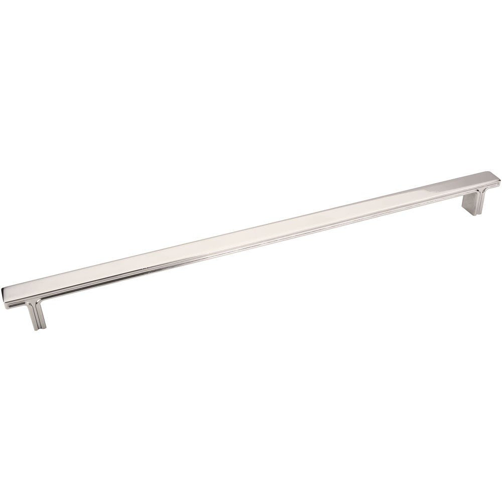 Jeffrey Alexander 867-320NI 320 mm Center-to-Center Polished Nickel Square Anwick Cabinet Pull