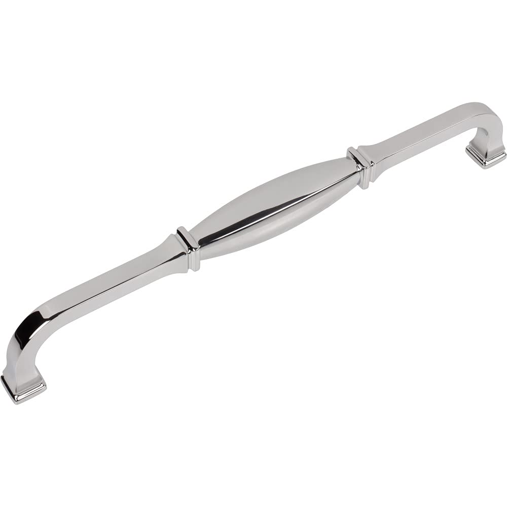 Jeffrey Alexander 278-18PC 18" Center-to-Center Polished Chrome Audrey Appliance Handle