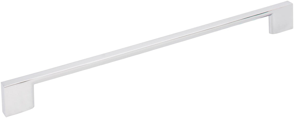 Jeffrey Alexander 635-256PC 256 mm Center-to-Center Polished Chrome Square Sutton Cabinet Bar Pull