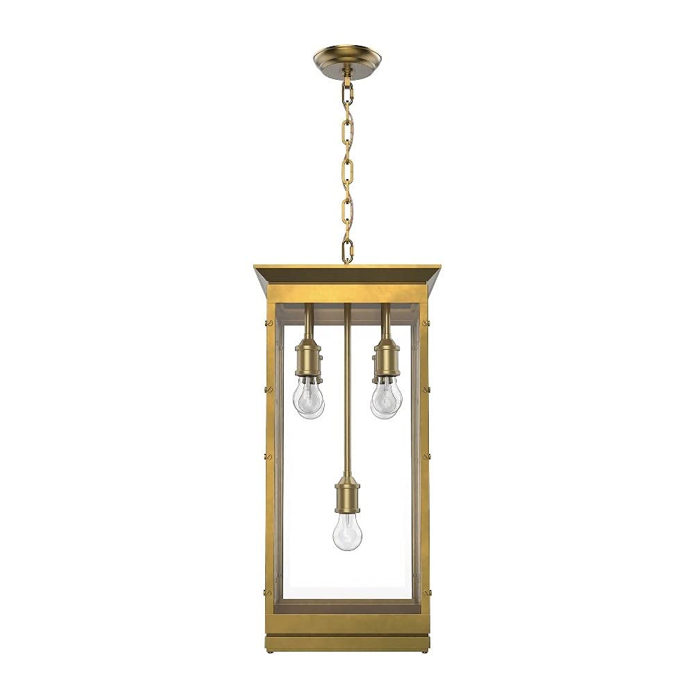 Alora PD351018VB DOUGLAS 4 LIGHT PENDANT VINTAGE BRASS