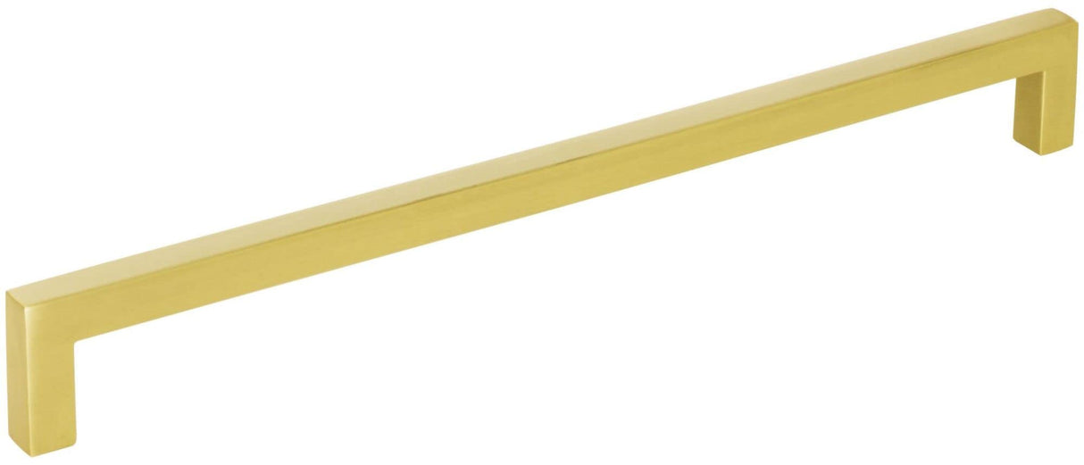 Elements 625-224BG 224 mm Center-to-Center Brushed Gold Square Stanton Cabinet Bar Pull