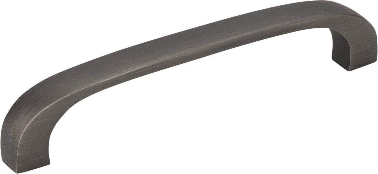 Elements 984-96DBAC 96 mm Center-to-Center Brushed Oil Rubbed Bronze Square Slade Cabinet Pull