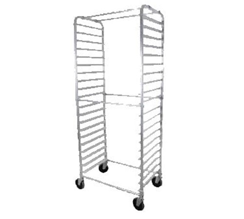 John Boos ABPR-1820-RKDS Twenty Pan Mobile Bun Rack 19.25"W x 29.25"D 69.75"H