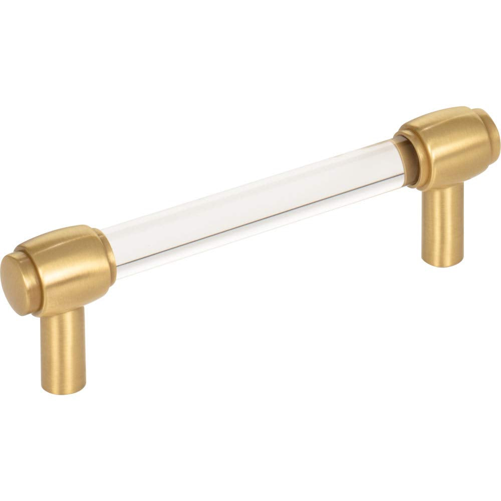 Jeffrey Alexander 775-96BG 96 mm Center-to-Center Brushed Gold Carmen Cabinet Bar Pull
