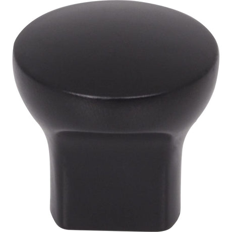 Elements 239MB 1" Diameter Matte Black Round Brenton Cabinet Knob