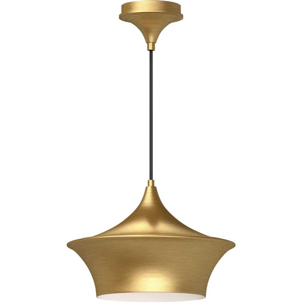 Alora PD523013BG EMIKO 12" PD BRUSHED GOLD CORD 72 1X60W E26