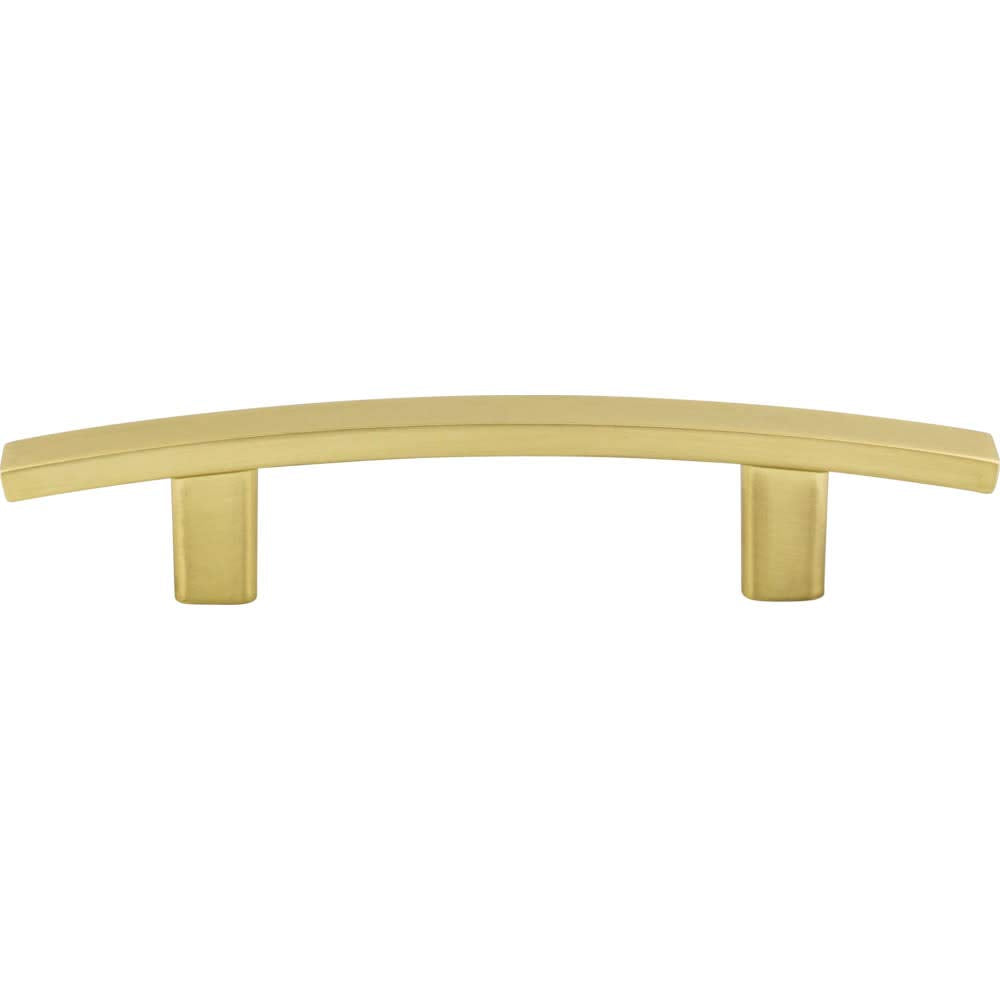 Elements 859-3BG 3" Center-to-Center Brushed Gold Square Thatcher Cabinet Bar Pull