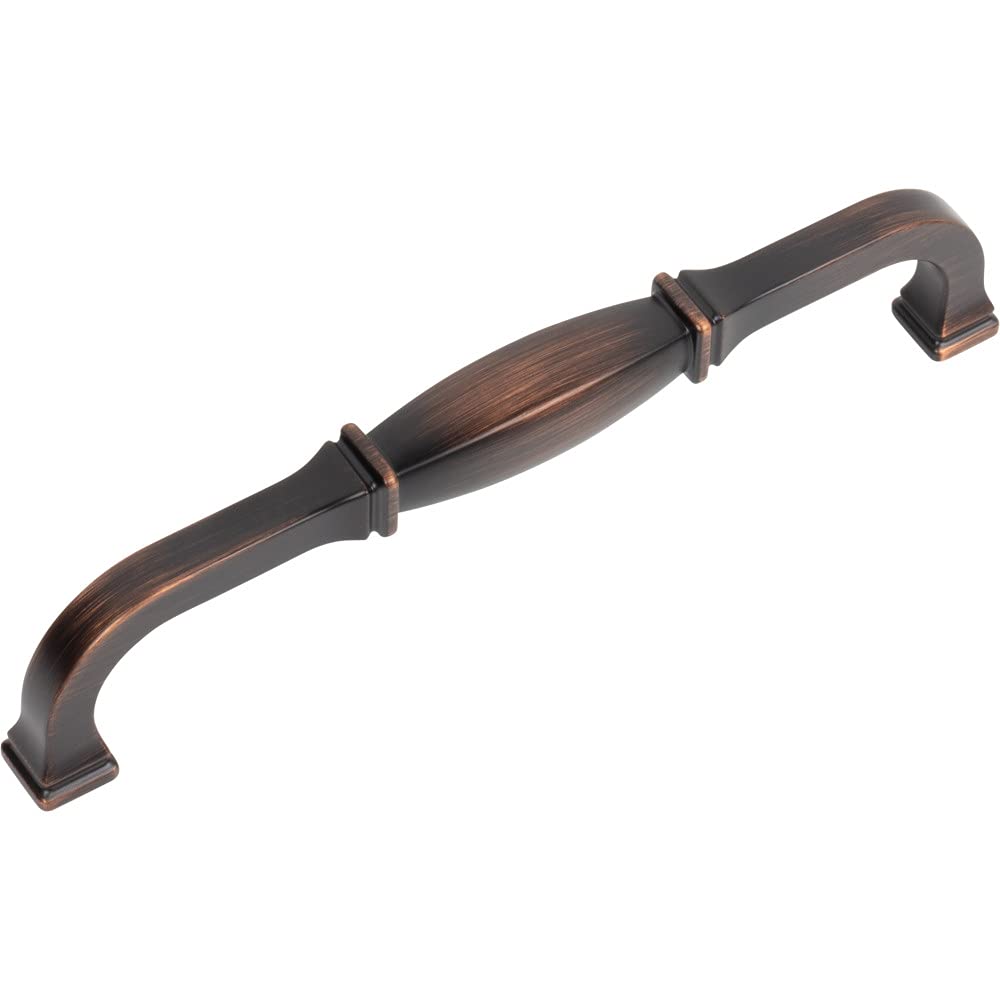 Jeffrey Alexander 278-160DBAC 160 mm Center-to-Center Brushed Oil Rubbed Bronze Audrey Cabinet Pull