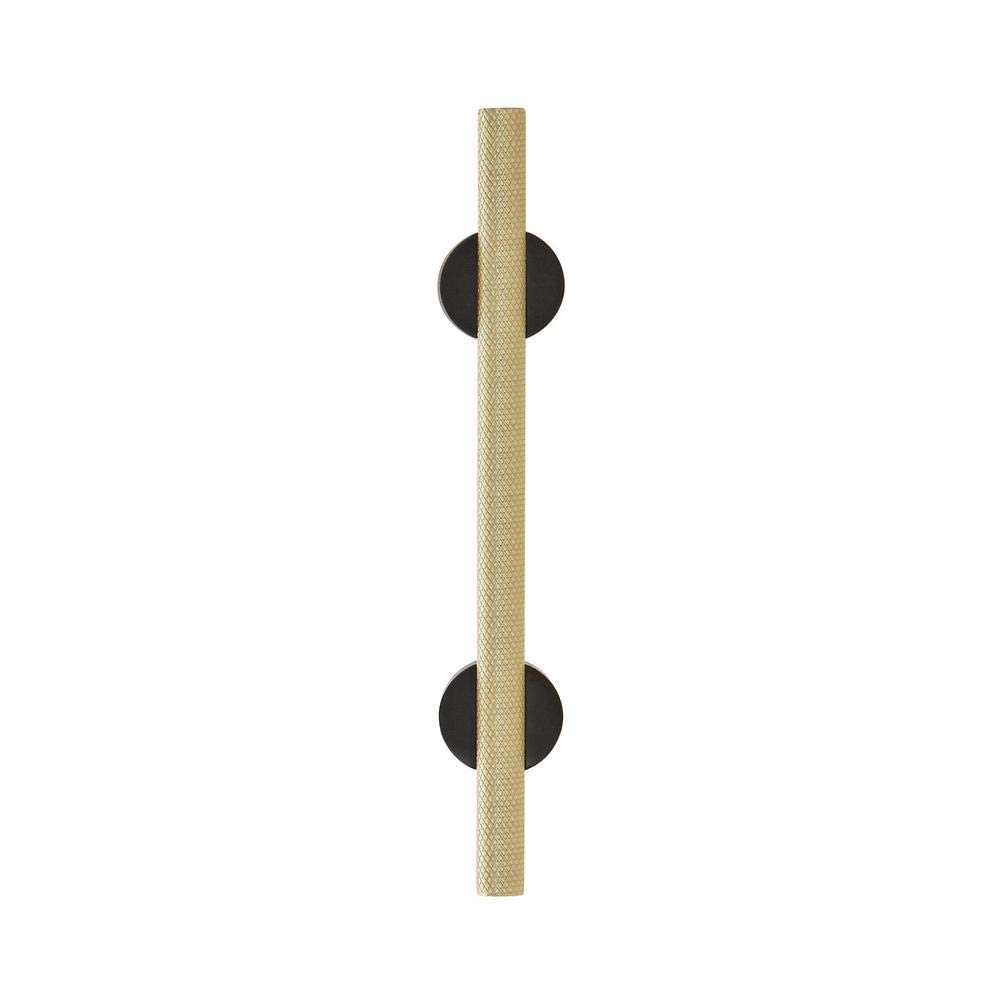 Amerock Cabinet Pull Matte Black/Matte Gold 3-3/4 inch (96 mm) Center to Center Transcendent 1 Pack Drawer Pull Drawer Handle Cabinet Hardware