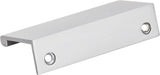 Elements A500-3BC 3" Overall Length Brushed Chrome Edgefield Cabinet Tab Pull