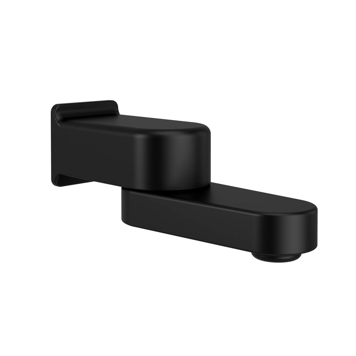 PULSE ShowerSpas 3011-TS-MB Bathtub Spout Valve with Diverter, 1/2" NPT Connection, Matte Black