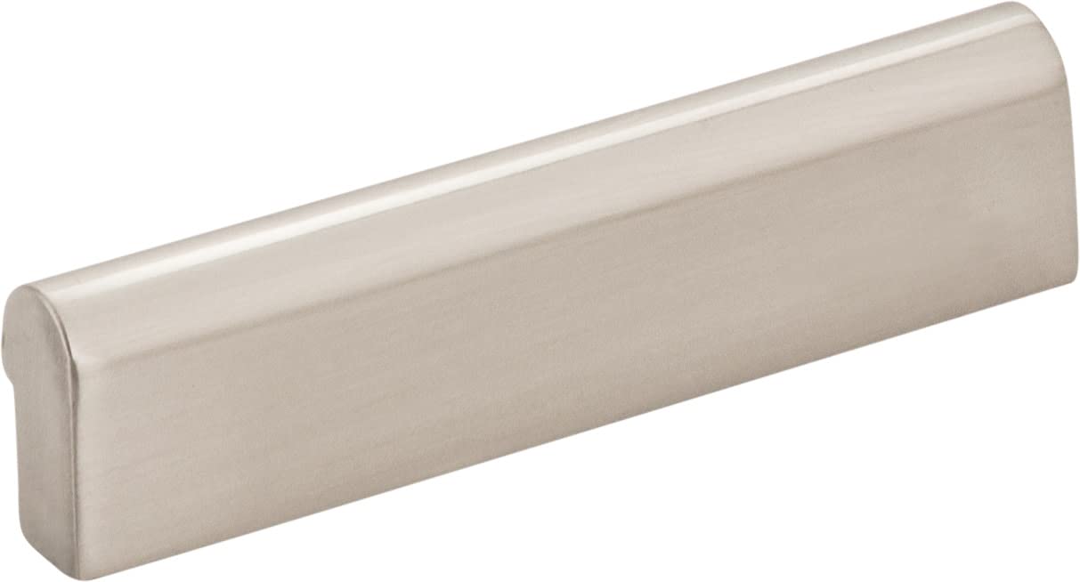 Elements 4656SN 3" Center-to-Center Satin Nickel Capri Cabinet Tab Pull