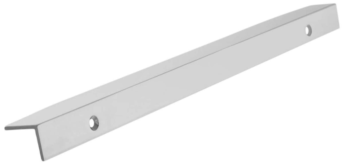 Amerock Cabinet Edge Pull Black Chrome 6-9/16 inch (167 mm) Center to Center Aloft 1 Pack Drawer Pull Drawer Handle Cabinet Hardware