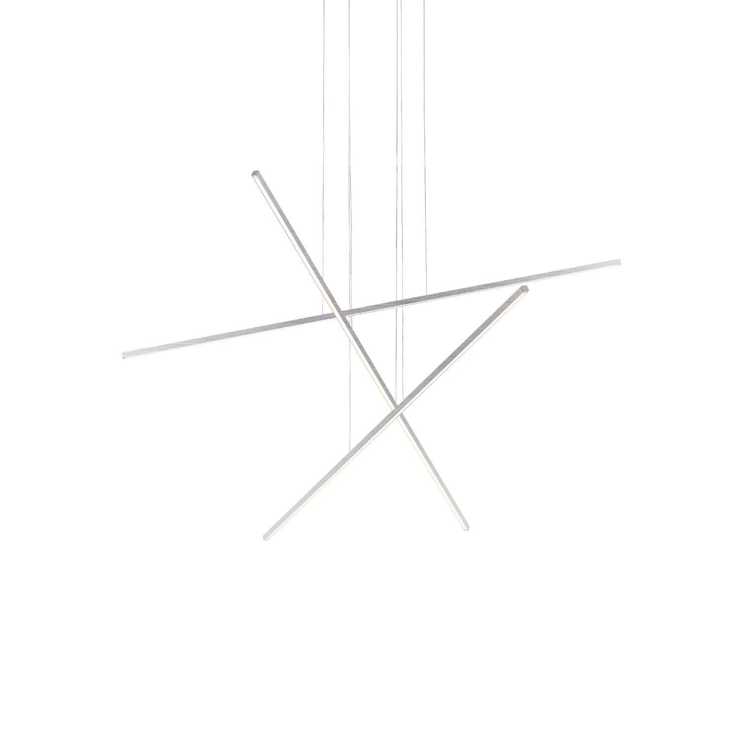 Kuzco MP18203-BN VEGA MINOR 3 Head MP Brushed Nickel 120V TRIAC/ELV LED 3000K 90CRI 69W