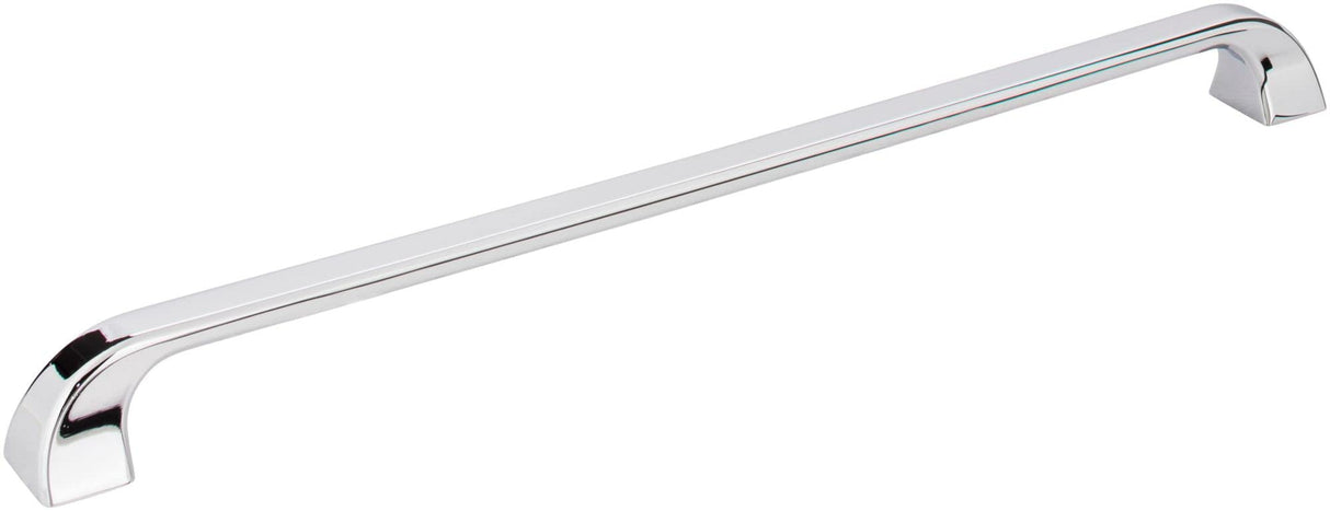 Jeffrey Alexander 972-305PC 305 mm Center-to-Center Polished Chrome Square Marlo Cabinet Pull