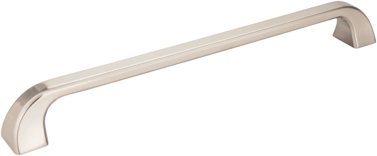Jeffrey Alexander 972-12SN 12" Center-to-Center Satin Nickel Square Marlo Appliance Handle