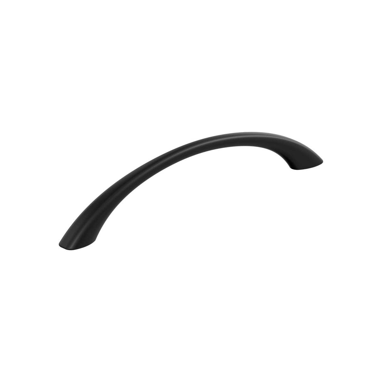 Amerock BP37232FB Matte Black Cabinet Pull 6-5/16 inch (160mm) Center-to-Center Cabinet Hardware Vaile Furniture Hardware Drawer Pull