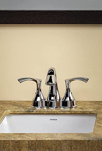 Gerber D301122 Chrome Antioch Two Handle Centerset Lavatory Faucet