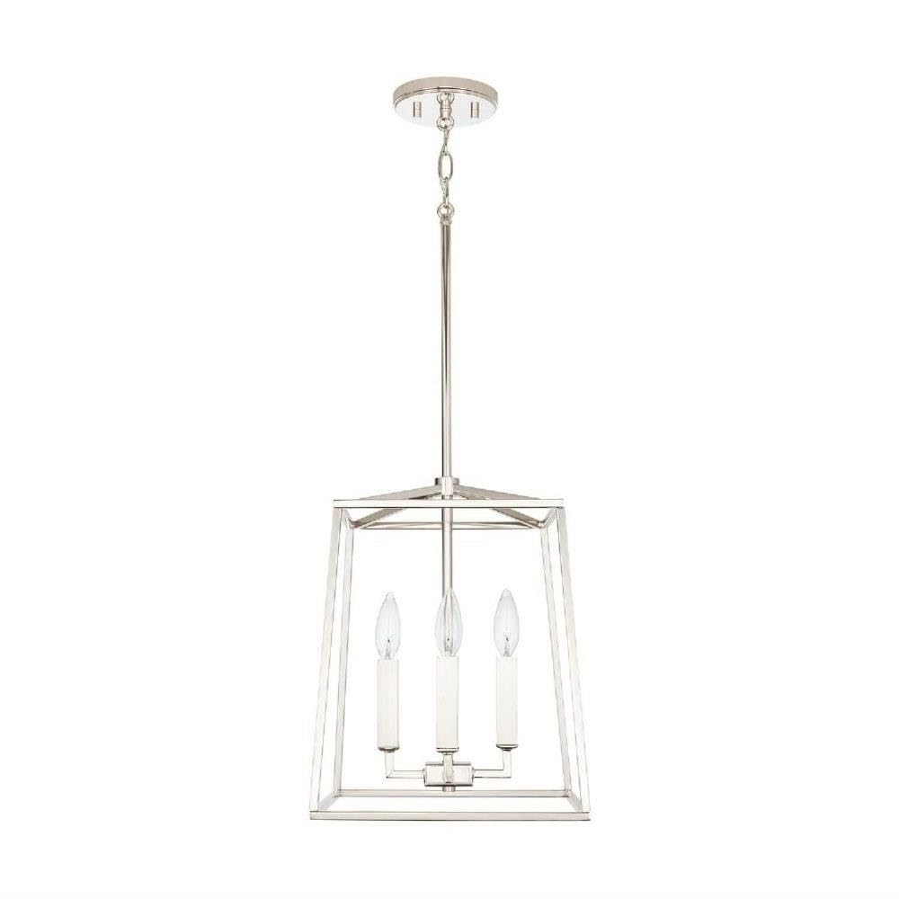 Capital Lighting 537641PN Thea 4 Light Foyer Polished Nickel