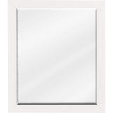 Jeffrey Alexander MIR2CAD-24-WH 24 W x 1" D x 28" H White Cade mirror