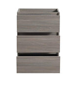 Fresca FCB9324MGO Fresca Lazzaro 24" Gray Wood Free Standing Modern Bathroom Cabinet
