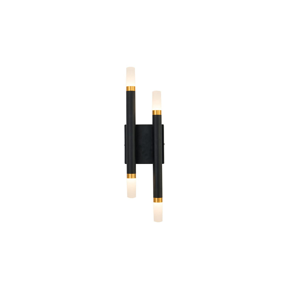 Kuzco WS19705-BK DRAVEN 5" WS Black 120V ELV LED 3000K 90CRI 14W