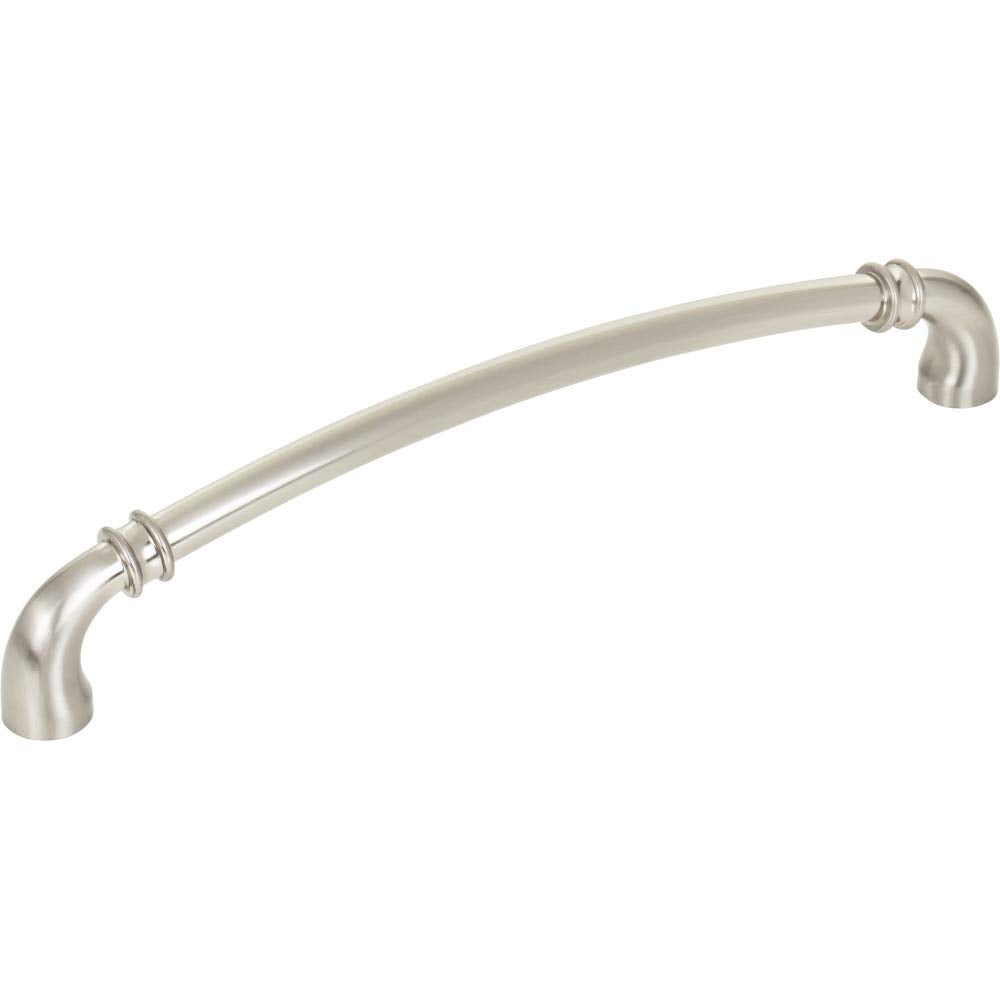 Jeffrey Alexander 445-192SN 192 mm Center-to-Center Satin Nickel Marie Cabinet Pull