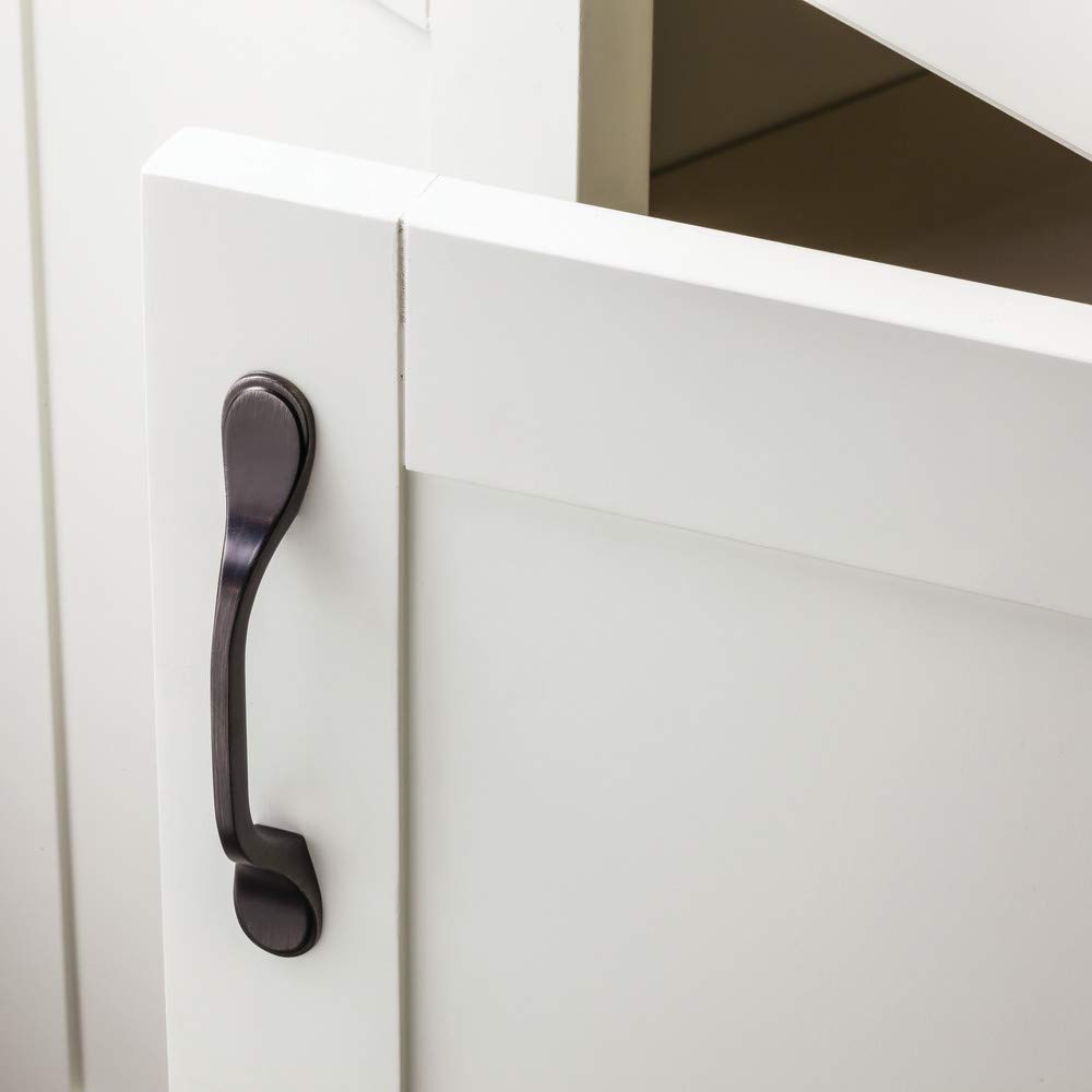 Elements 254-3MB 3" Center-to-Center Matte Black Kenner Cabinet Pull