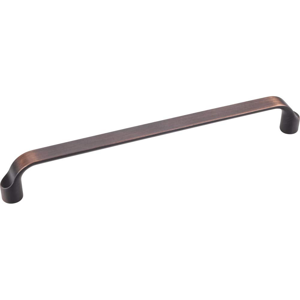 Elements 239-192DBAC 192 mm Center-to-Center Brushed Oil Rubbed Bronze Brenton Cabinet Pull