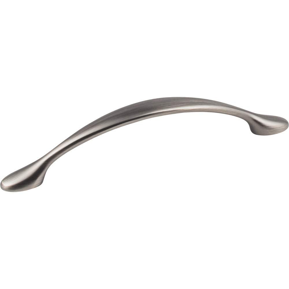 Elements 80815-BNBDL 128 mm Center-to-Center Brushed Pewter Arched Somerset Cabinet Pull