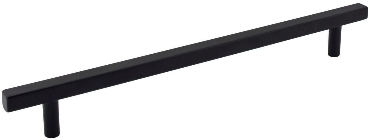 Jeffrey Alexander 845-12BNBDL 12" Center-to-Center Brushed Pewter Square Dominique Appliance Handle