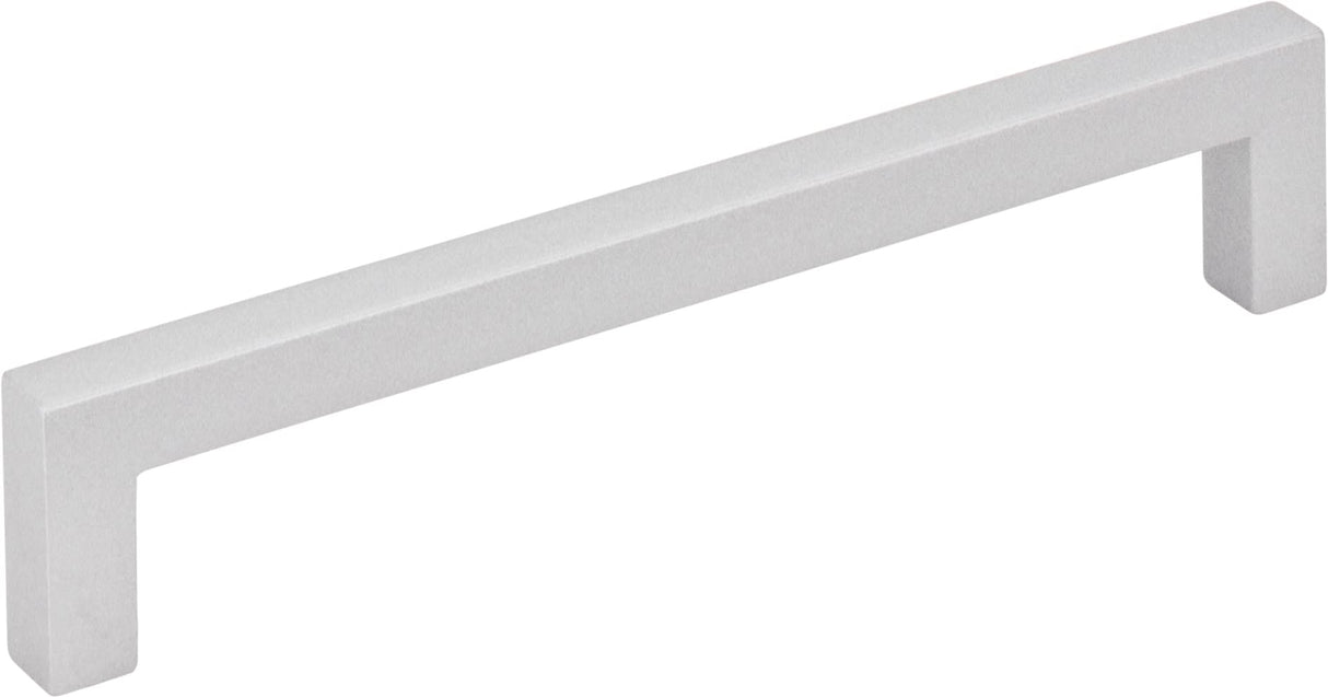 Elements 625-128MS 128 mm Center-to-Center Matte Silver Square Stanton Cabinet Bar Pull