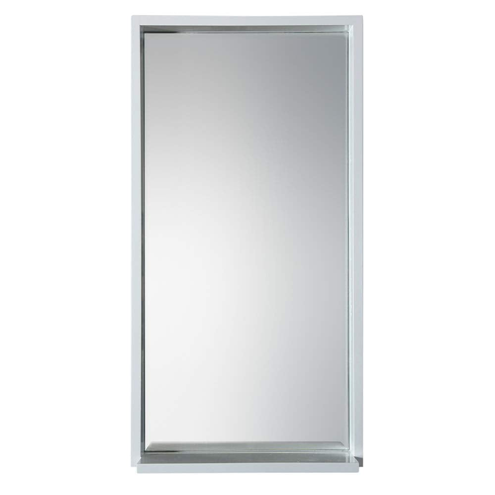 Fresca FMR8118WH Fresca Allier 16" white Mirror with Shelf