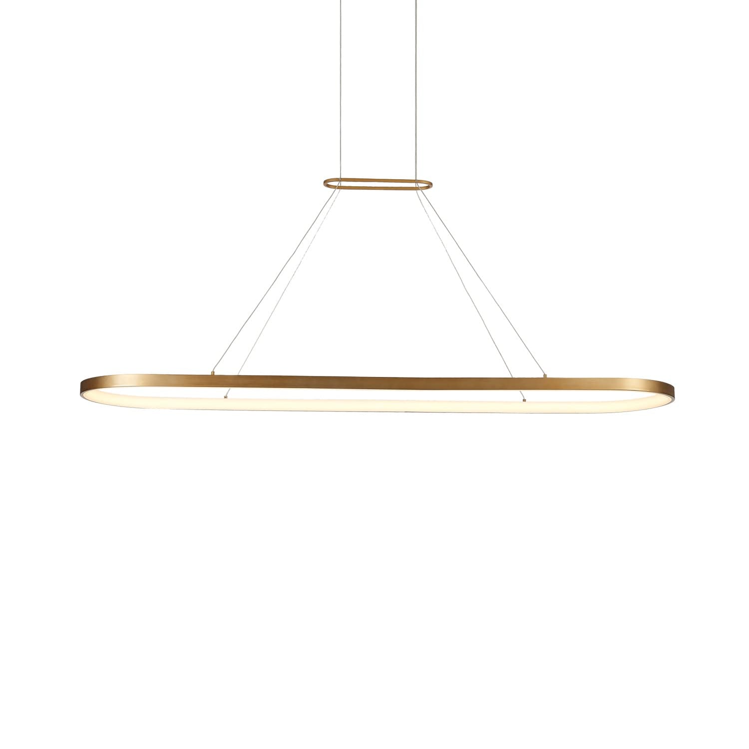 Kuzco PD19359-AN EERIE 59" PD Antique Brass 120V TRIAC/ELV LED 3000K 90CRI 88W