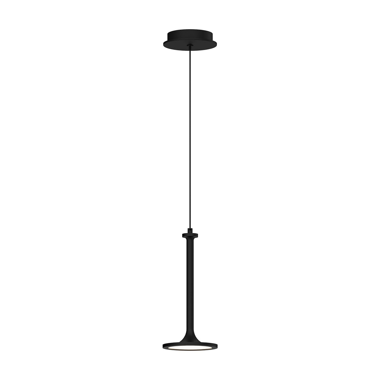 Alora PD418006MB ISSA 6" PENDANT MATTE BLACK 72" WIRE 120V TRIAC/ELV LED 3000K 90CRI 11W