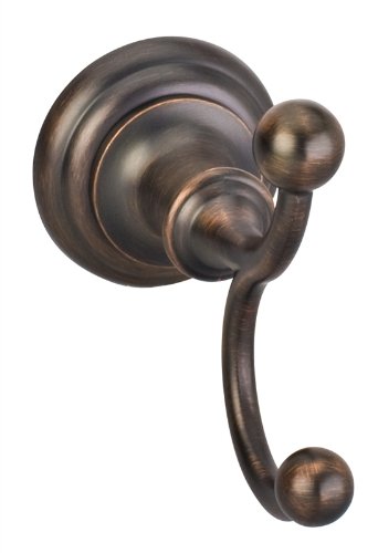 Elements BHE5-02PC Fairview Polished Chrome Double Robe Hook  - Contractor Packed