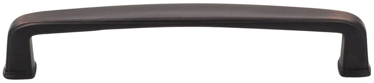 Jeffrey Alexander 1092-128AB 128 mm Center-to-Center Brushed Antique Brass Square Milan 1 Cabinet Pull