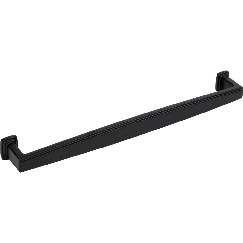 Jeffrey Alexander 171-12MB 12" Center-to-Center Matte Black Richard Appliance Handle