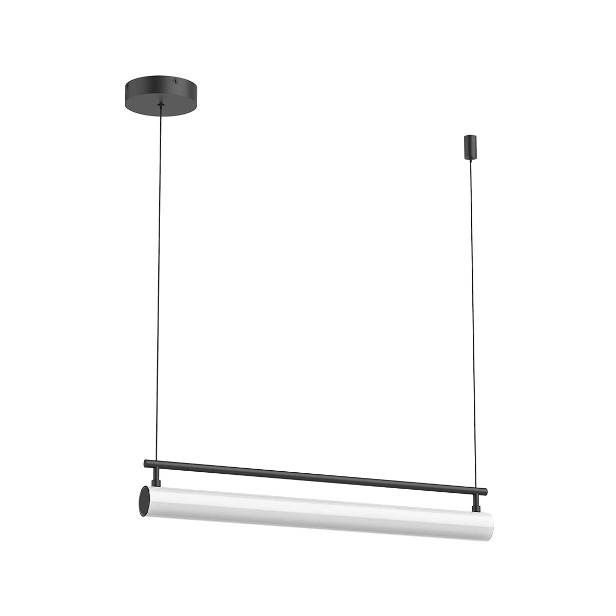 Kuzco LP70130-BK GRAMERCY 30" LP Black 120V TRIAC/ELV LED 3000K 90CRI 30W