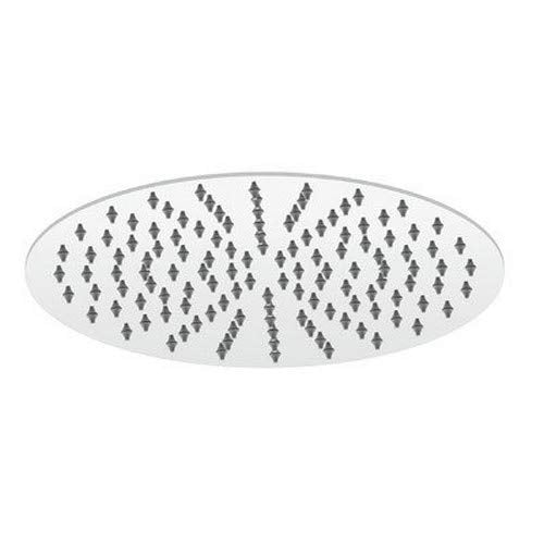 PULSE ShowerSpas 2001-250P Island Falls Stainless Steel Shower Head, Ultra Low-Profile, 10" (250mm), Polished Finish