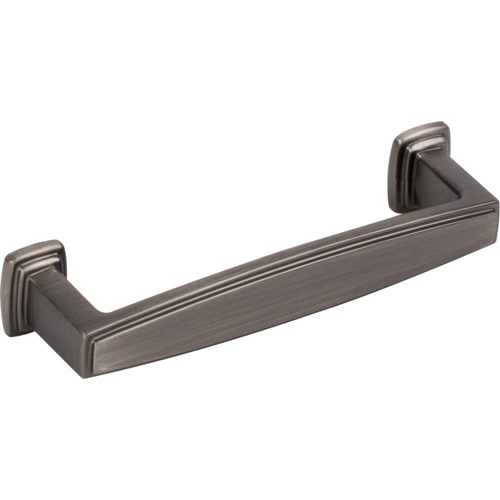 Jeffrey Alexander 171-96BNBDL 96 mm Center-to-Center Brushed Pewter Richard Cabinet Pull